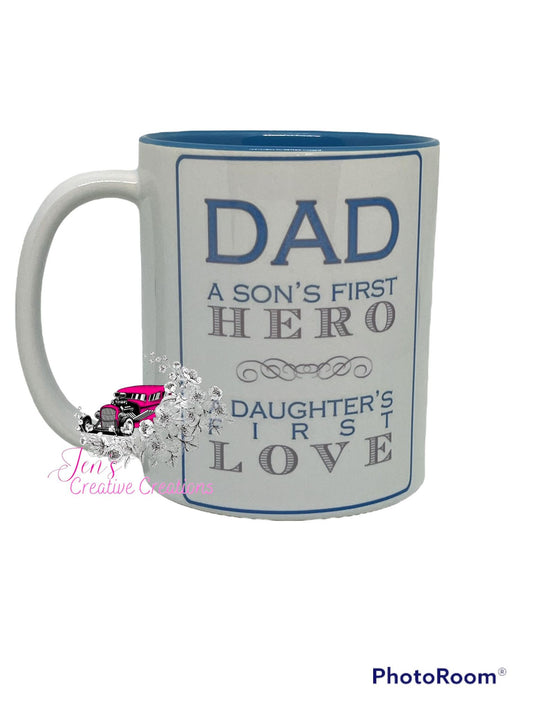 DAD Hero & Love Mug